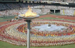 az 1988-as szöuli olimpia látképe